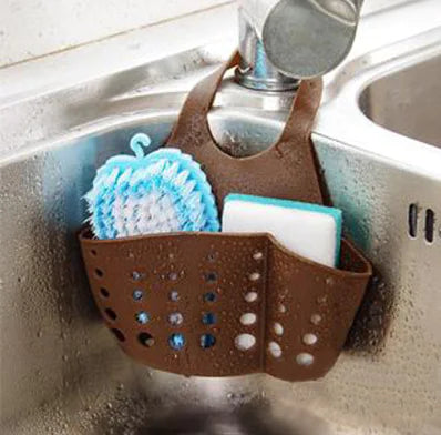 Adjustable Sponge Storage Basket for Sink Draining