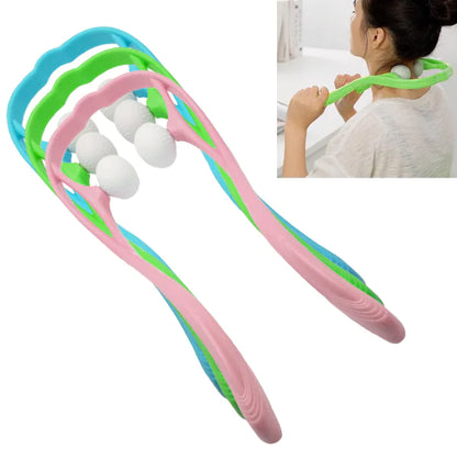 Neck and Shoulder Massager with Acupressure Balls