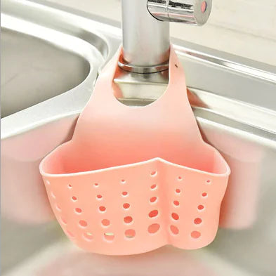 Adjustable Sponge Storage Basket for Sink Draining