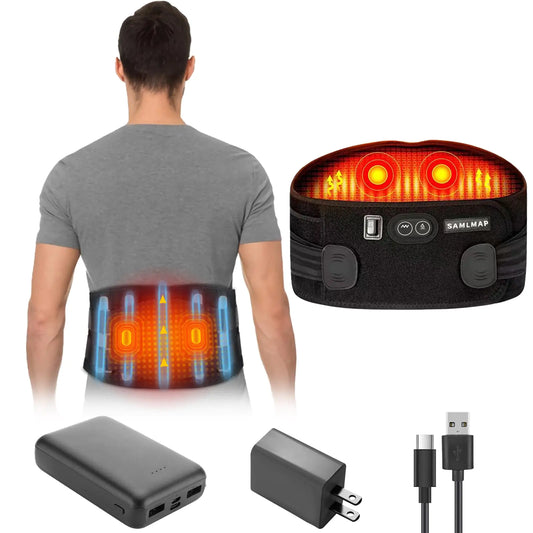 Cordless massager heating Pad Rechargeable .